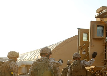 CLB-11 receives MRAP egress training