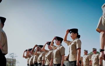 Reserve Unit Fleet Combat Camera Pacific (FLTCOMCAMPAC), uniform inspection