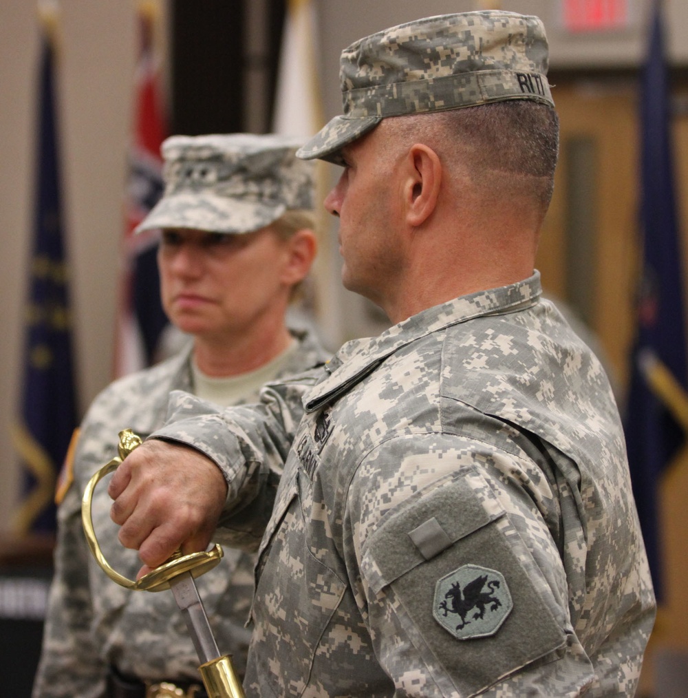 108th Training Command change of responsibility