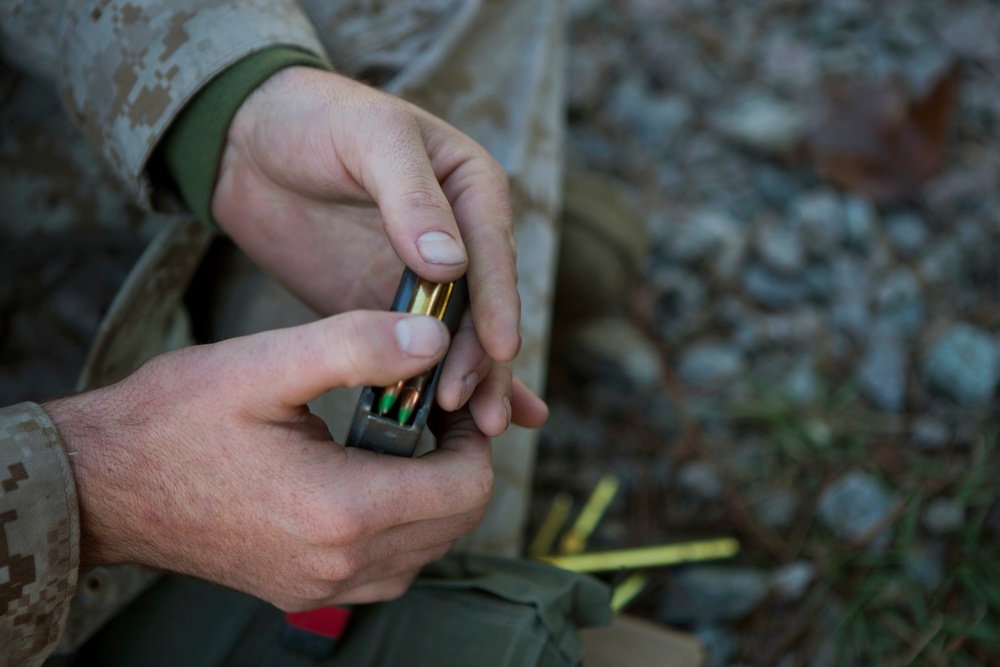 2D Supply Battalion Marines provide logistical support to 10th Marine Regiment during Operation Rolling Thunder