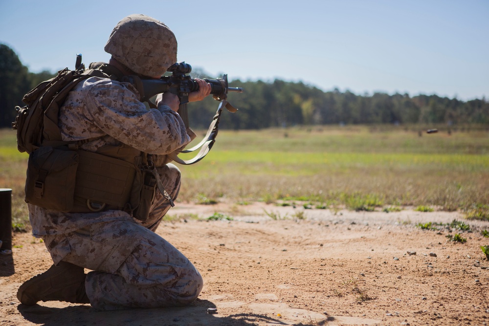 2D Supply Battalion Marines provide logistical support to 10th Marine Regiment during Operation Rolling Thunder