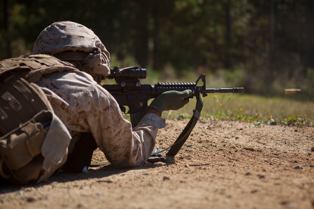 2D Supply Battalion Marines provide logistical support to 10th Marine Regiment during Operation Rolling Thunder