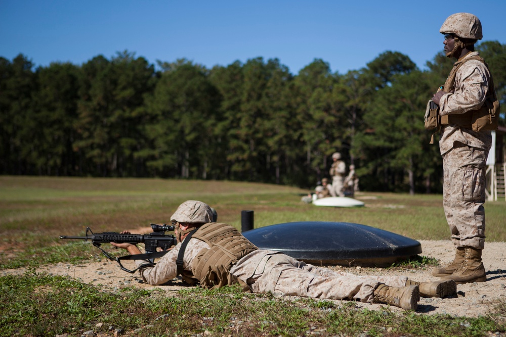 2D Supply Battalion Marines provide logistical support to 10th Marine Regiment during Operation Rolling Thunder