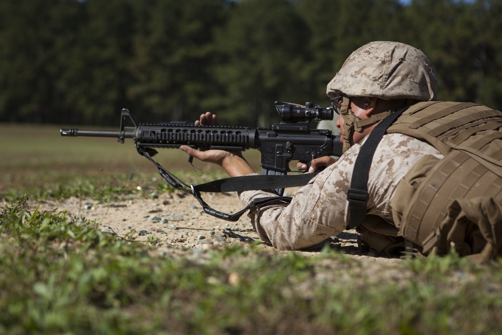 2D Supply Battalion Marines provide logistical support to 10th Marine Regiment during Operation Rolling Thunder