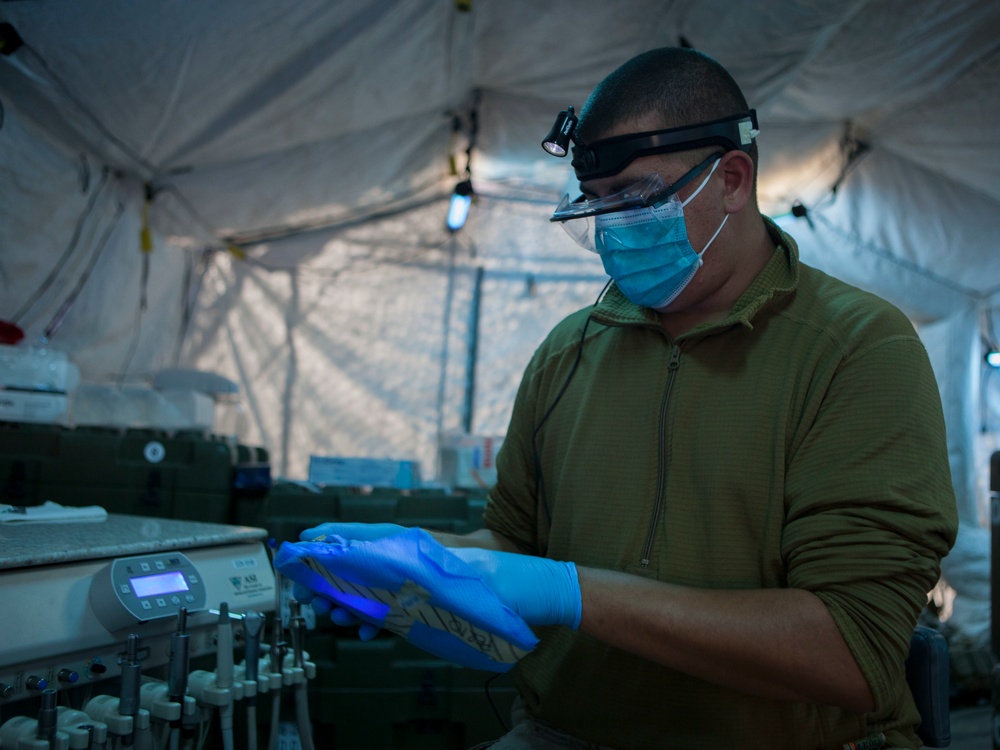 2D Supply Battalion Marines provide logistical support to 10th Marine Regiment during Operation Rolling Thunder