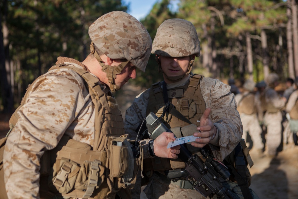 2D Supply Battalion Marines provide logistical support to 10th Marine Regiment during Operation Rolling Thunder