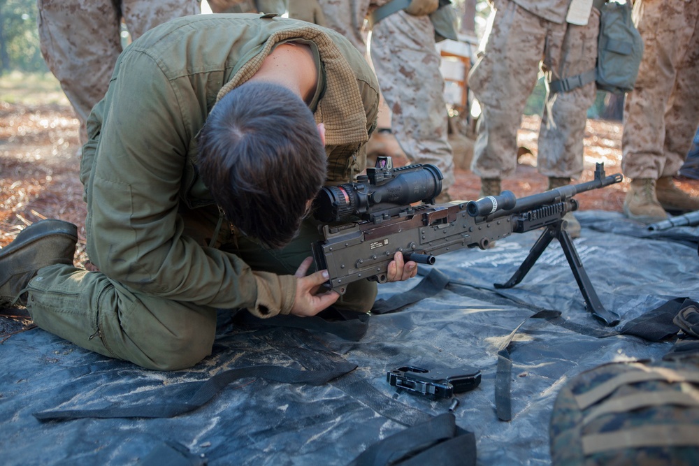 2D Supply Battalion Marines provide logistical support to 10th Marine Regiment during Operation Rolling Thunder