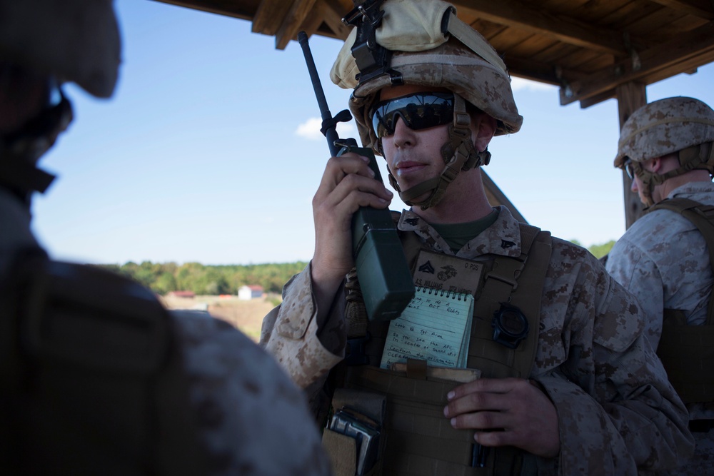 2D Supply Battalion Marines provide logistical support to 10th Marine Regiment during Operation Rolling Thunder