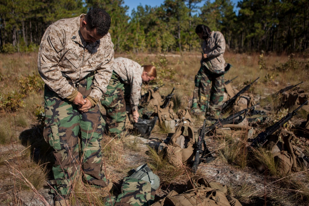 2D Supply Battalion Marines provide logistical support to 10th Marine Regiment during Operation Rolling Thunder