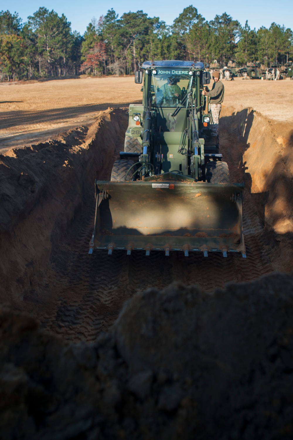 2D Supply Battalion Marines provide logistical support to 10th Marine Regiment during Operation Rolling Thunder