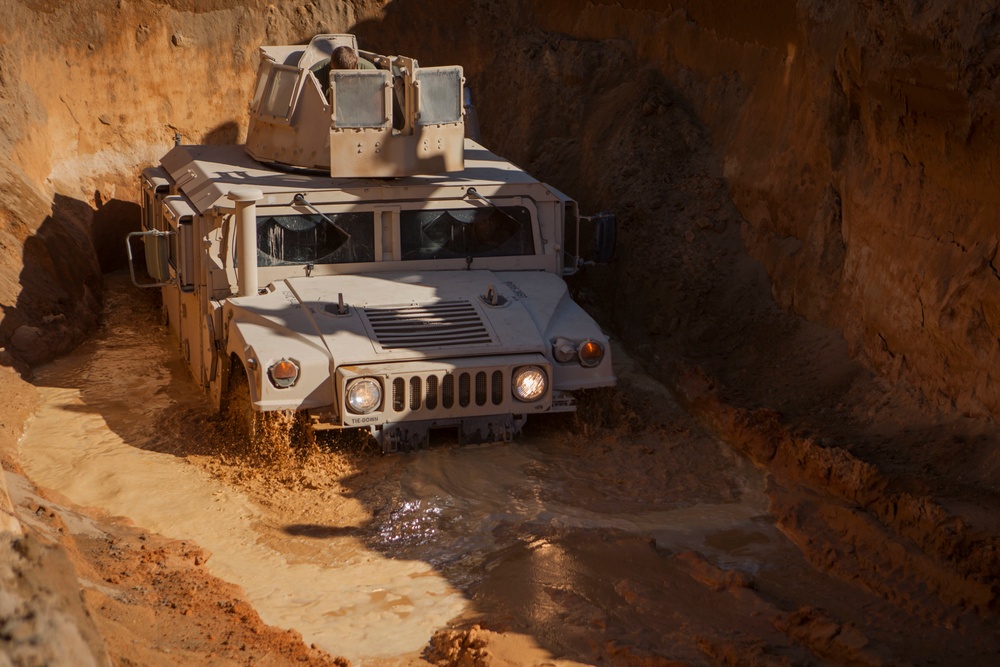 2D Supply Battalion Marines provide logistical support to 10th Marine Regiment during Operation Rolling Thunder