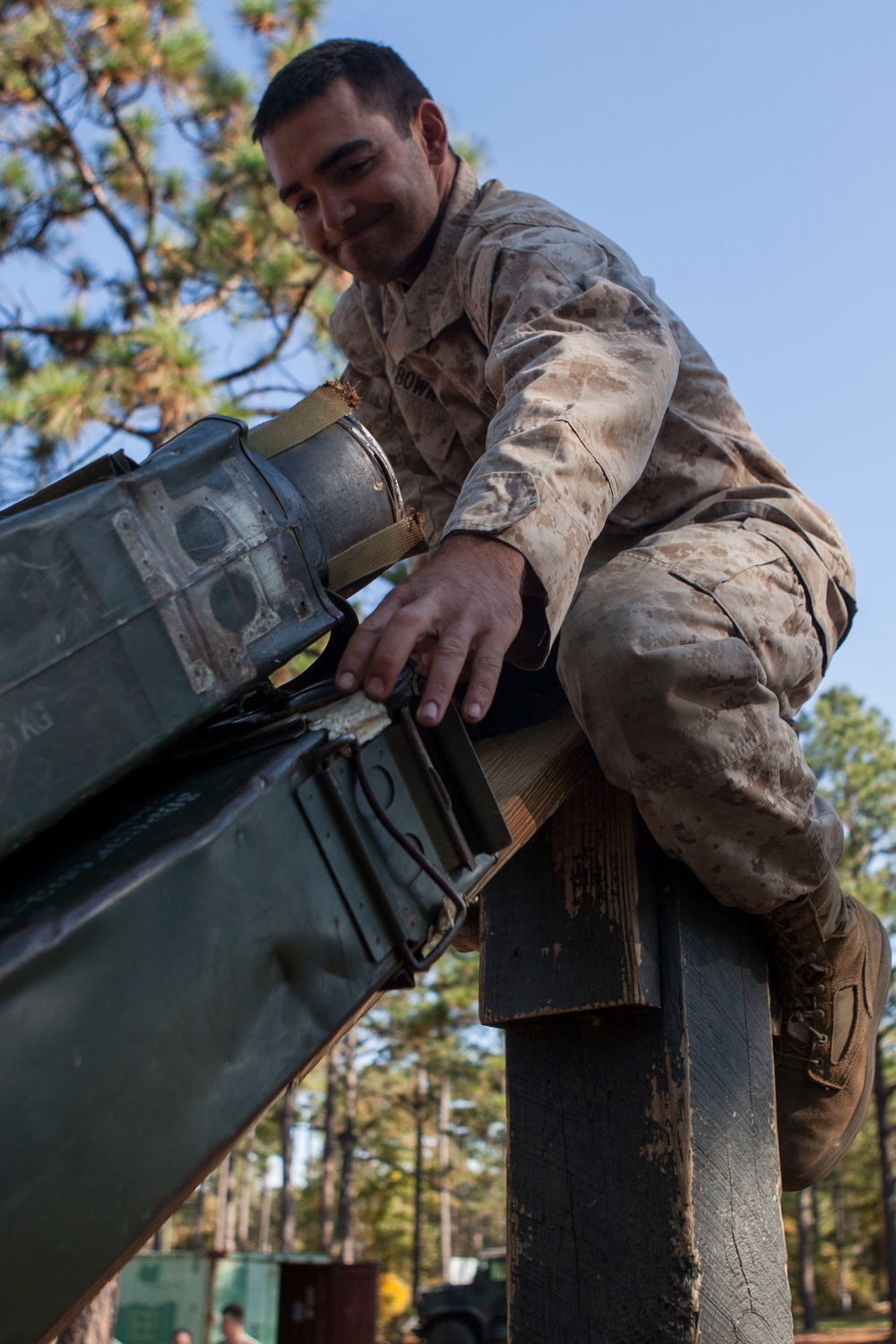 2D Supply Battalion Marines provide logistical support to 10th Marine Regiment during Operation Rolling Thunder