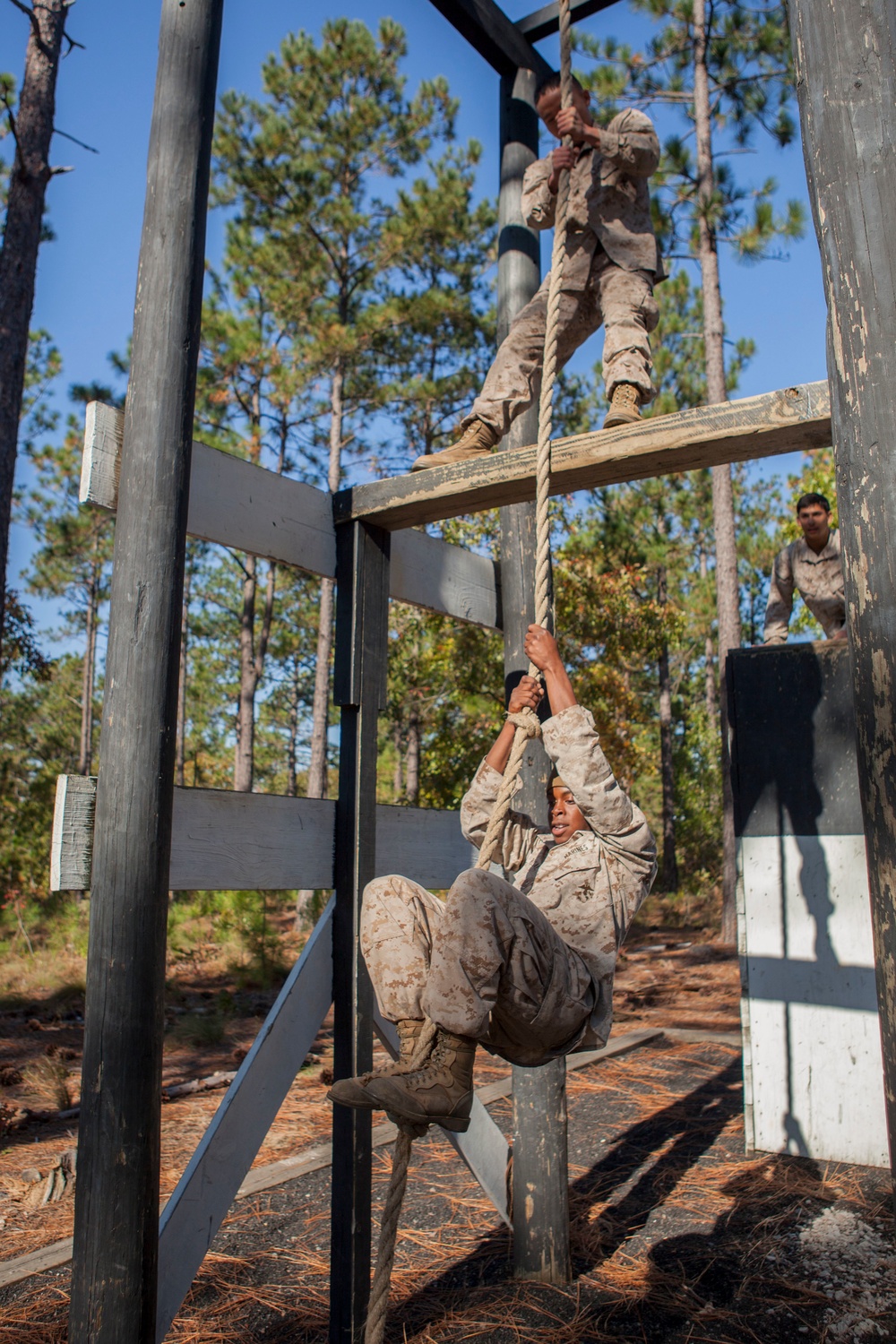 2D Supply Battalion Marines provide logistical support to 10th Marine Regiment during Operation Rolling Thunder