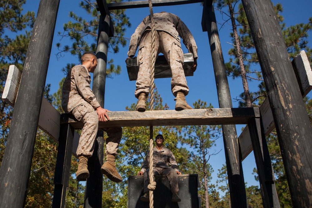 2D Supply Battalion Marines provide logistical support to 10th Marine Regiment during Operation Rolling Thunder