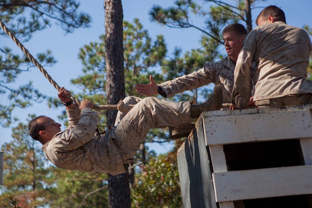 2D Supply Battalion Marines provide logistical support to 10th Marine Regiment during Operation Rolling Thunder