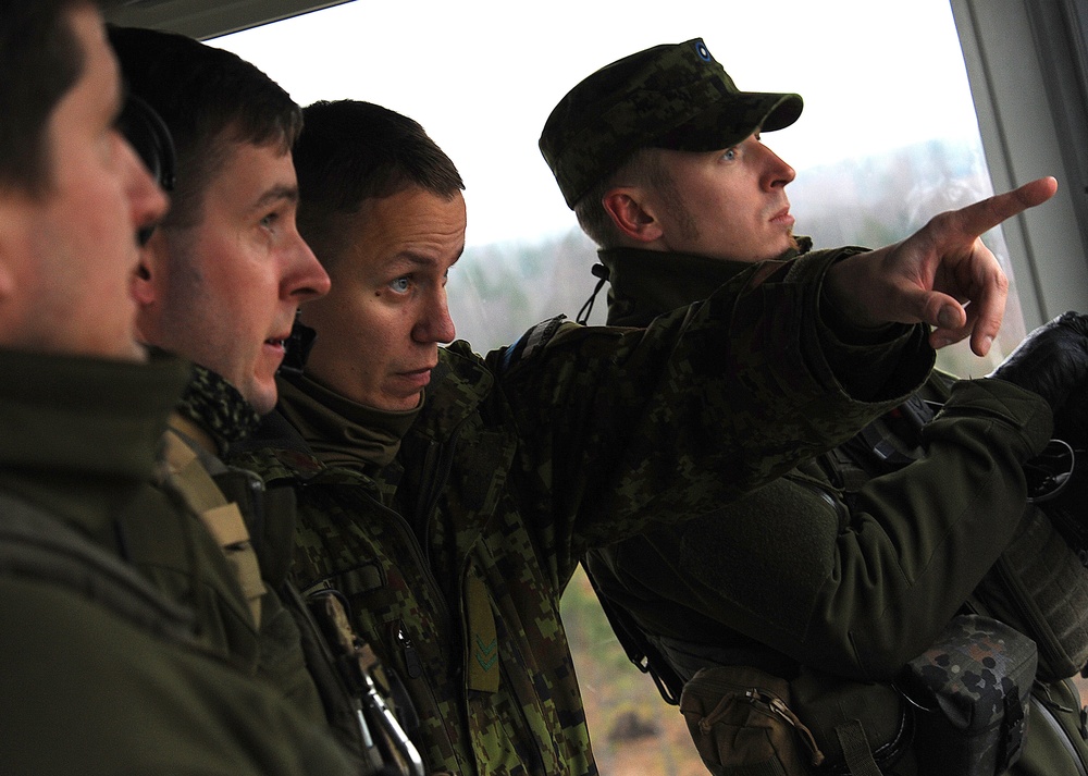 Estonian JTACs take lead in historic training