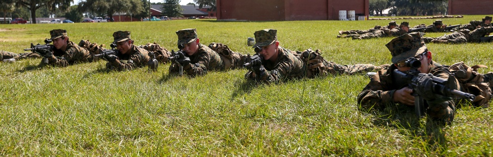 Photo Gallery: Marine recruits learn marksmanship fundamentals on Parris Island