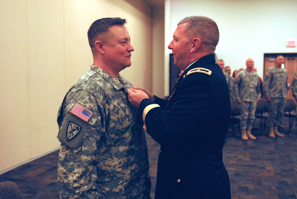 Arizona Guard Soldier receives Purple Heart