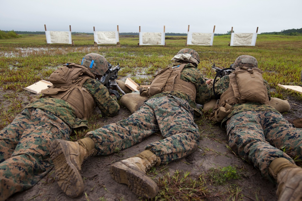 Bravo Company Machine Gun Live Fire