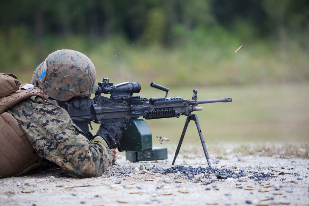 Bravo Company Machine Gun Live Fire