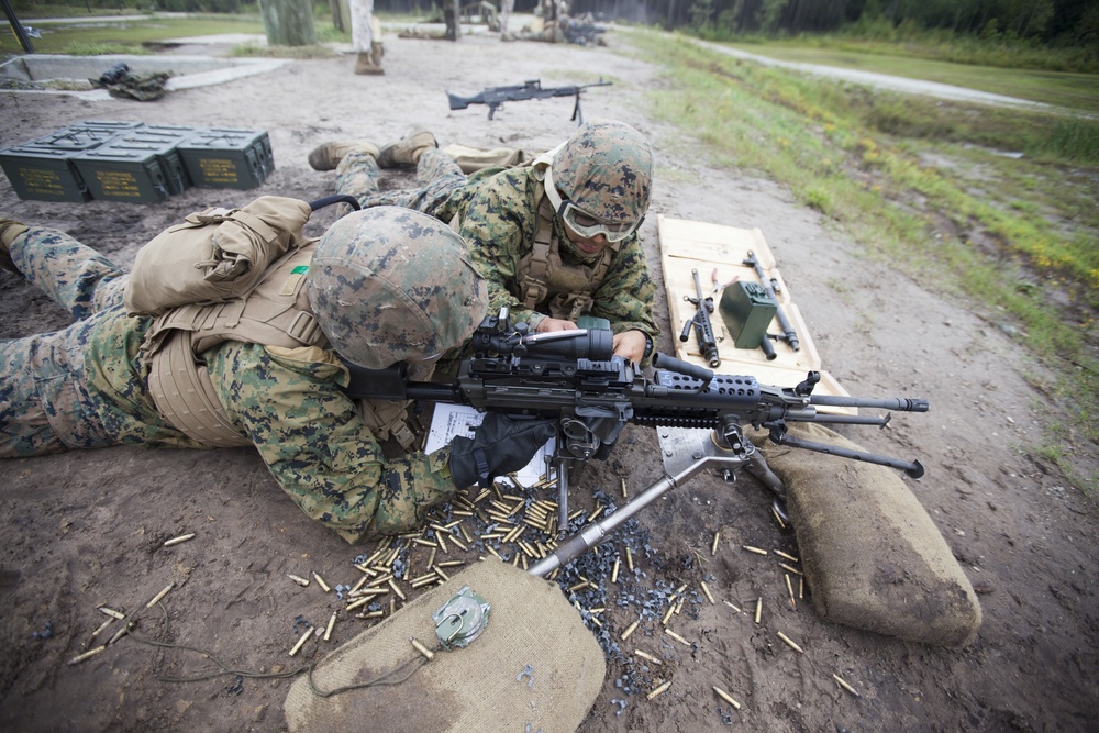Bravo Company Machine Gun Live Fire