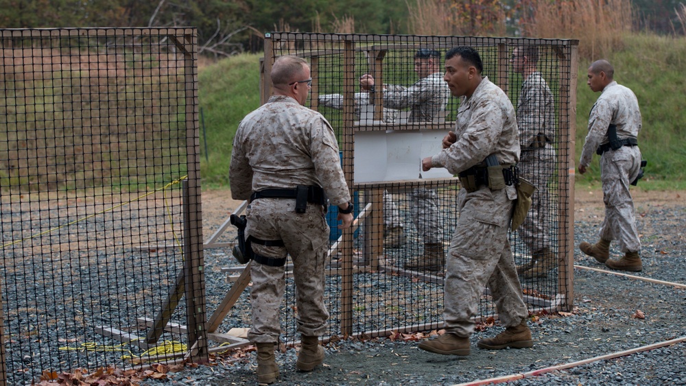 Combat Shooting Team hits center mass during competition