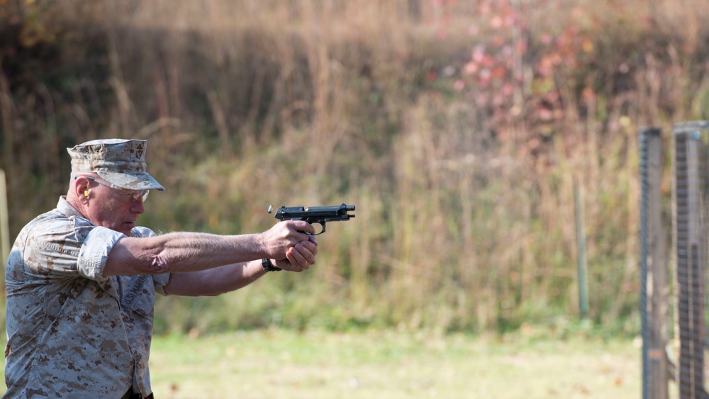 Combat Shooting Team hits center mass during competition