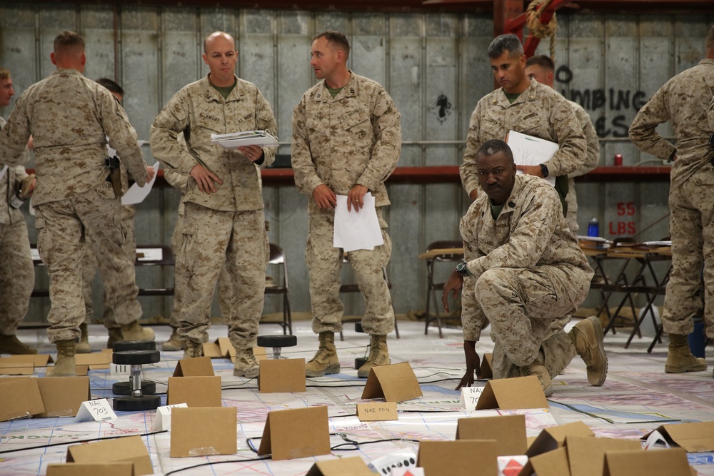 Marines practice Rehearsal of Concept at ITX 1-15