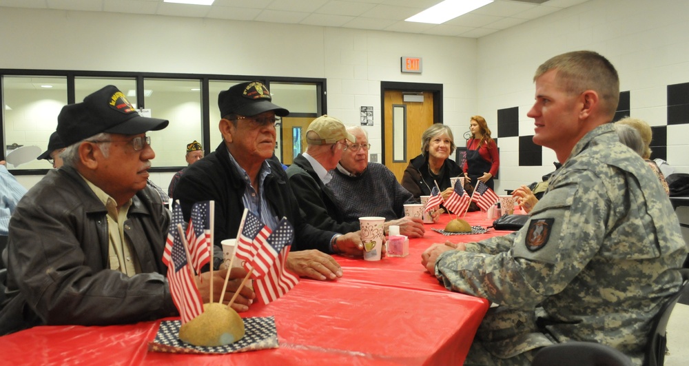 120th IN assists Gatesville High in Veterans Day Ceremony