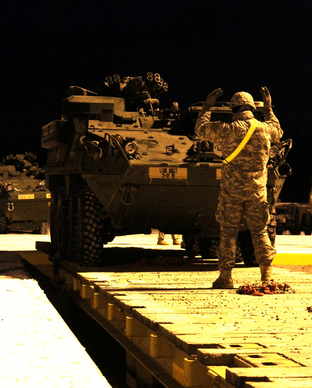 Strykers load up for NTC