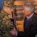 US Secretary of Defense, The Honorable Mr. Chuck Hagel, arrives for visit to Marine Corps Base Camp Lejeune, NC