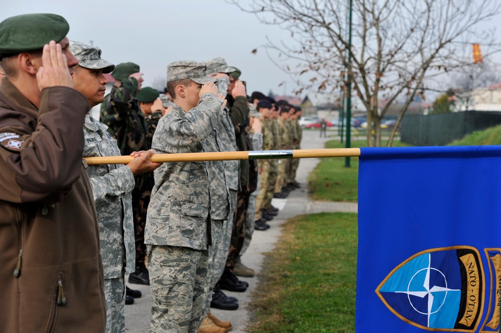 Camp Butmir hosts Remembrance Day ceremony