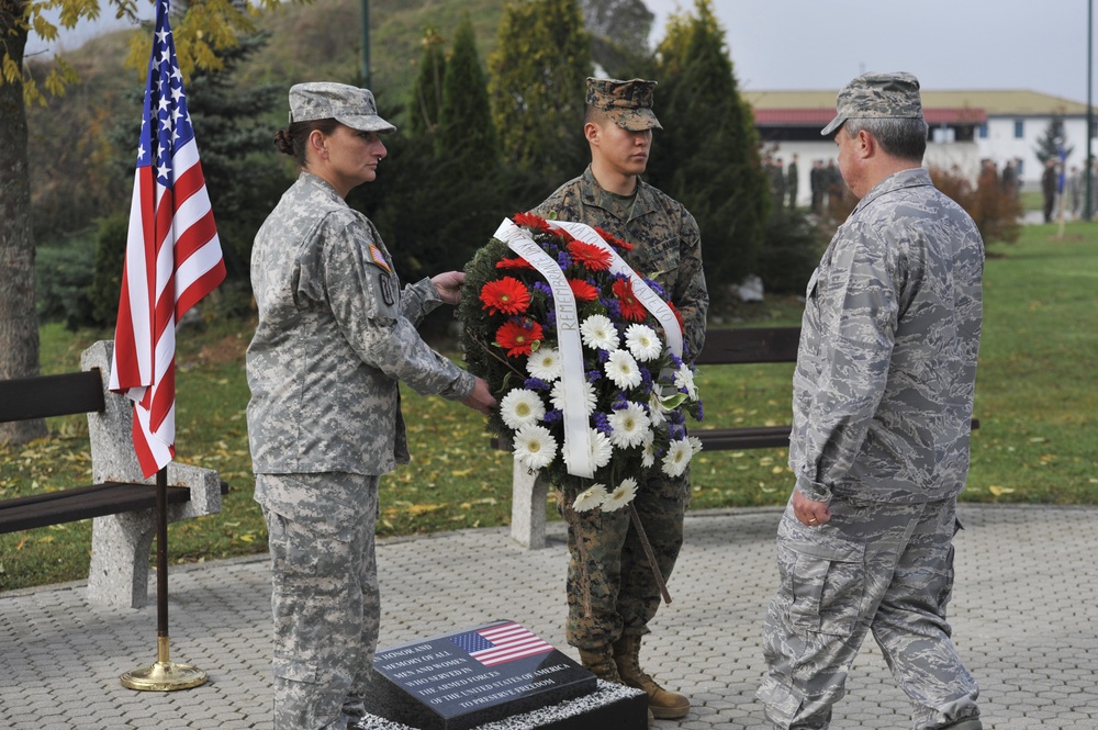 Camp Butmir holds Remembrance Day ceremony