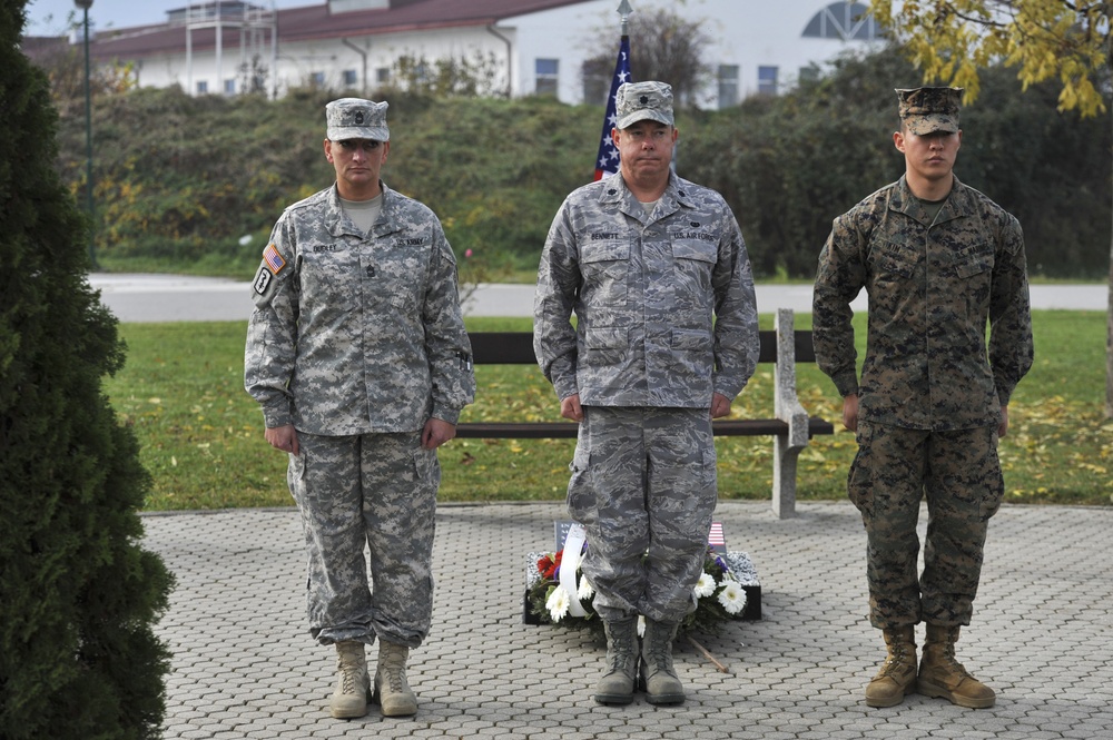 Camp Butmir holds Remembrance Day ceremony