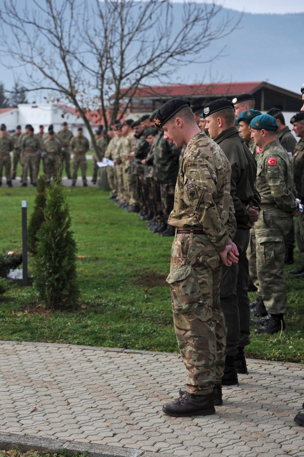 Camp Butmir holds Remembrance Day ceremony