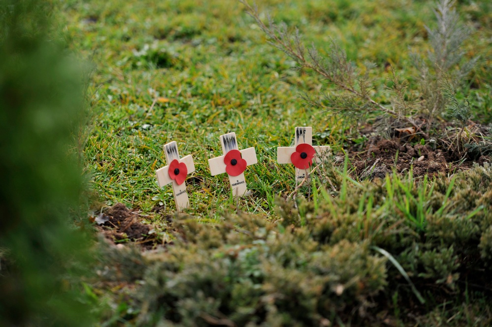 Camp Butmir holds Remembrance Day ceremony