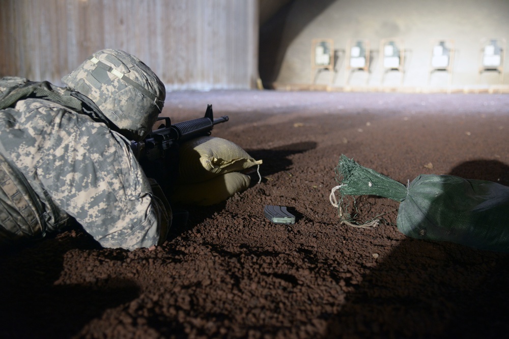 52nd Signal Battalion M16 qualification range