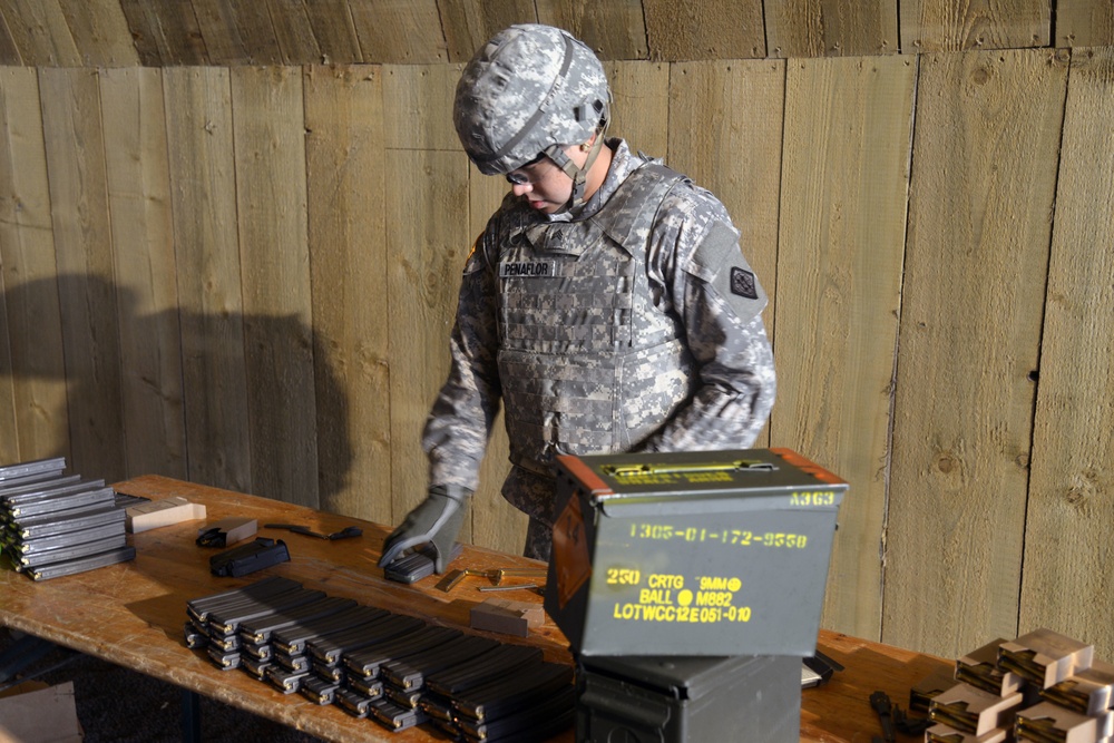 52nd Signal Battalion M16 qualification range