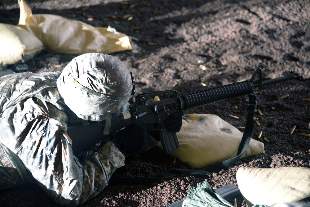 52nd Signal Battalion M16 qualification range