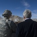 Secretary of Defense Chuck Hagel at Fort Irwin