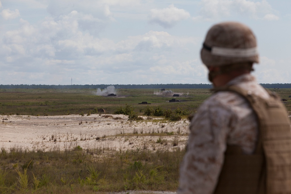 Alpha Co. Live Fire Shoot