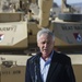 Secretary of Defense Chuck Hagel at Fort Irwin