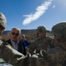 Secretary of Defense Chuck Hagel at Fort Irwin