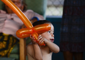 Members of JTF-Bravo volunteer at local orphanage