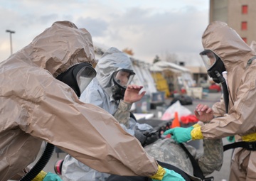 Homeland Response Force trains in Cheektowaga NY