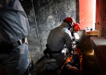 Homeland Response Force trains in Cheektowaga NY