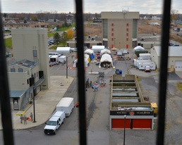Homeland Response Force trains in Cheektowaga, NY