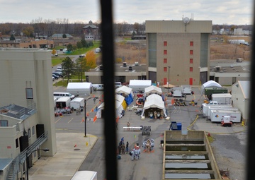 Homeland Response Force trains in Cheektowaga, NY