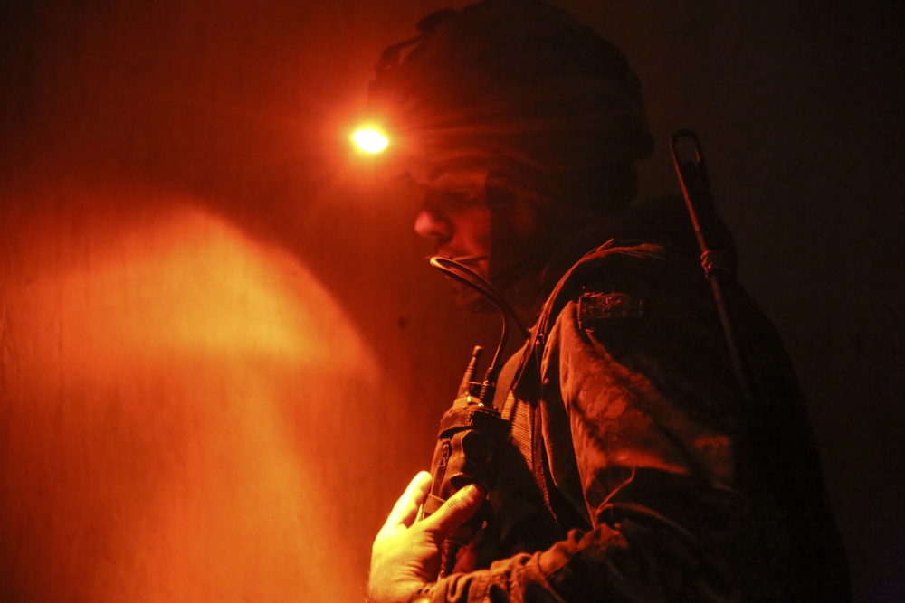 International forces simulate raids during Bold Alligator 2014