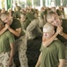 Marine recruits fight toward their martial arts belt on Parris Island